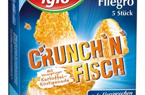 iglo Deutschland: Erfolgreicher Klassiker neu interpretiert: iglo präsentiert Filegro Crunch `n` Fisch (BILD)