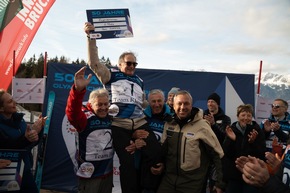 Olympia Jubil&auml;um Franz Klammer &acute;76 Tag der Legenden: Team Russi gelang Olympiarevanche