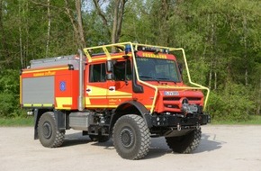 Feuerwehr Stuttgart: FW Stuttgart: Presseeinladung: Bürgermeister Dr. Clemens Maier übergibt vier Sonderfahrzeuge für Waldbrände, Hilfeleistungen und den Katastrophenschutz an die Feuerwehr Stuttgart