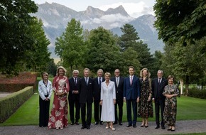 Fürstentum Liechtenstein: Erbprinzenpaar nimmt am Staatsoberhäuptertreffen in der Schweiz teil