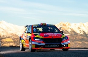 Skoda Auto Deutschland GmbH: Rallye Kroatien: Škoda Fabia RS Rally2-Crews haben Sieg in der RC2-Klasse und der WRC2-Kategorie im Visier