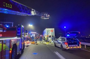 Verkehrsdirektion Mainz: POL-VDMZ: A 60, Mainz, Autofahrer bei Unfall eingeklemmt