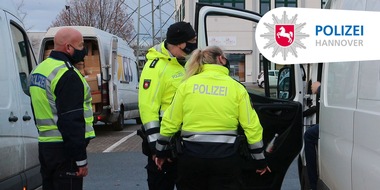 Polizeidirektion Hannover: POL-H: Sprinter-Kontrollen in Laatzen und auf der Bundesautobahn (BAB) 7