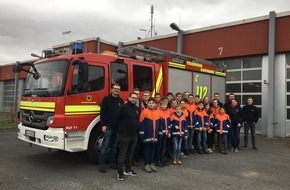 Feuerwehr Kirchhundem : FW-OE: Interessanter Samstag für die Jugendfeuerwehr aus Kirchhundem