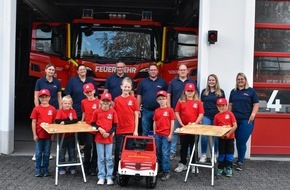 Feuerwehr Wenden: FW Wenden: Gr&uuml;ndung der 4. Kinderfeuerwehrgruppe L&ouml;schkids in Gerlingen