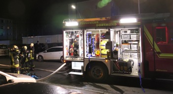 Feuerwehr Dortmund: FW-DO: Mehrere Personen von Feuerwehr bei Kellerbrand gerettet