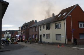 FW-KLE: Wohnungsbrand an der Siegertstra&szlig;e