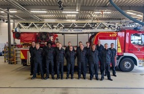 Freiwillige Feuerwehr Tönisvorst: FW Tönisvorst: Erfolgreiche Truppmannausbildung für die Feuerwehren Tönisvorst und Kempen