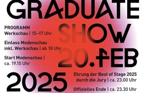 AMD Akademie Mode & Design: Einladung zur Graduate Fashionshow und Werkschau der AMD Akademie Mode & Design am 20. Februar in München