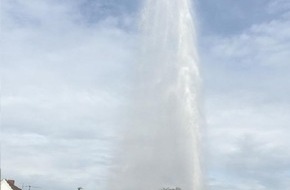 Polizeidirektion Ludwigshafen: POL-PDLU: Wasser-Fontaine in BASF-Siedlung