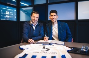 HERTHA BSC GmbH & Co. KGaA  : Hertha BSC verpflichtet Andreas Bouchalakis