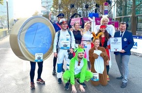 REKORD-INSTITUT für DEUTSCHLAND: Neue RID-Weltrekorde: kostümierte Extremsportler erzielen Bestleistungen beim »Mainova Frankfurt Marathon 2022«