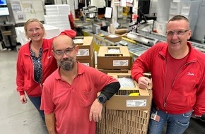 Smurfit Westrock Deutschland GmbH: Danfoss spart jährlich 300 Tonnen Plastik, senkt Transportkosten und optimiert Lagerlogistik mit nachhaltiger Verpackungslösung von Smurfit Westrock