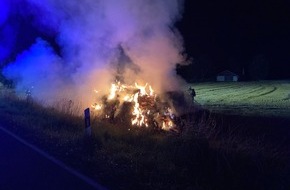 Kreispolizeibehörde Soest: POL-SO: Lippstadt-Benninghausen - Strohballenbrand