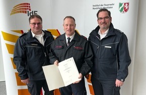 Freiwillige Feuerwehr Menden: FW Menden: Beförderung nach bestandener Prüfung