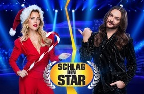 ProSieben: "Du glaubst wohl noch an den Weihnachtsmann, Riccardo?" Sylvie Meis will am Samstag bei "Schlag den Star" Riccardo Simonetti besiegen