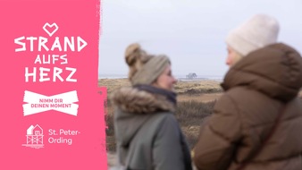 St. Peter-Ording startet emotionale Buchungskampagne: „Strand aufs Herz – Nimm dir deinen Moment“