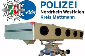 Polizei Mettmann: POL-ME: Geschwindigkeitsmessungen in der 03. KW - Kreis Mettmann - 1901038