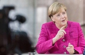 ZDF: Bundeskanzlerin Merkel im ZDF-"heute journal"-Interview zur Verlängerung des Shutdowns