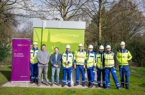 Westconnect GmbH: Stadt Duisburg und Westconnect nehmen Glasfasernetz in Betrieb