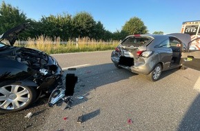 Freiwillige Feuerwehr Alpen: FW Alpen: Verkehrsunfall auf der Autobahnabfahrt