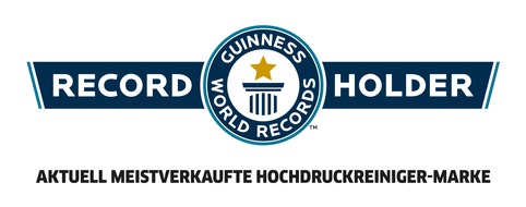 Alfred Kärcher SE & Co. KG: Pressemitteilung: Kärcher erhält GUINNESS WORLD RECORDS-Titel