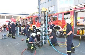 Freiwillige Feuerwehr Olsberg: FF Olsberg: Erfolgreiches Feuerwehrfest mit Kartoffelbraten beim L&ouml;schzug Bigge - Olsberg