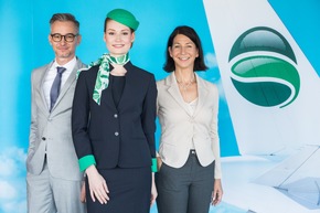 Presse-Information: Neue Uniformen bei Germania: "Zeitlos elegant mit vielen frischen grünen Details"