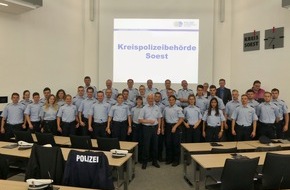 Kreispolizeibehörde Soest: POL-SO: Kreis Soest - Studierende im Praktikum