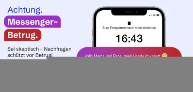 Kreispolizeibehörde Euskirchen: POL-EU: Messenger-Betrug: Frau glaubte ihrem angeblichen Sohn