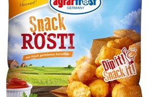 Agrarfrost GmbH & Co. KG: Agrarfrost Snack Rösti zum Dippen und Crunchen