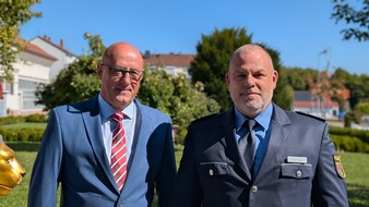 Polizeipräsidium Mainz: POL-PPMZ: Verabschiedung des Leiters der Polizeiinspektion Kirchheimbolanden