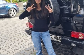 Polizeipräsidium Mittelhessen - Pressestelle Marburg-Biedenkopf: POL-MR: Marburg: Wo ist Alisha?