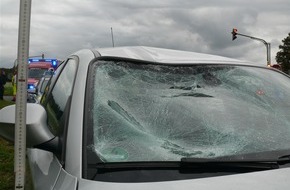 Polizei Düren: POL-DN: Vorfahrt genommen - Fahrradfahrer leicht verletzt
