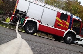 Feuerwehr Plettenberg: FW-PL: Brand in einem Walzgerüst