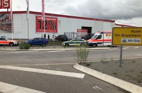 Polizeidirektion Bad Kreuznach: POL-PDKH: Glück im Unglück bei Verkehrsunfall auf B 428