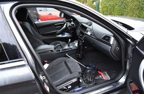 Kreispolizeibehörde Olpe: POL-OE: Diebe stehlen unter anderem Navigationssystem aus BMW