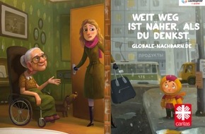 Deutscher Caritasverband e.V.: Caritas-Kampagne 2014: "Weit weg ist näher, als du denkst" (FOTO)