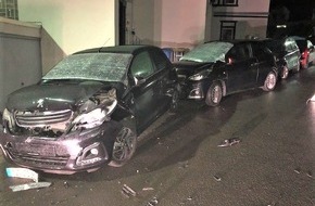 Polizeidirektion Worms: POL-PDWO: Osthofen - Audi flüchtet nach Verkehrsunfall - Zeugenaufruf