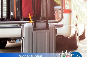 Polizei Warendorf: POL-WAF: Kreis Warendorf-Telgte. "Sicher in den Urlaub" - von uns gibt's Unterst&uuml;tzung!