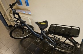 Polizei Bremerhaven: POL-Bremerhaven: Die Polizei bittet um Hinweise auf den Eigent&uuml;mer oder die Eigent&uuml;merin eines Pedelecs