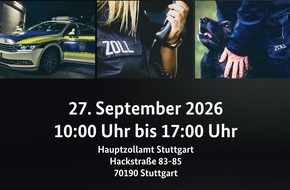 Hauptzollamt Stuttgart: HZA-S: Karrierestart beim Zoll / 49 Nachwuchskr&auml;fte beim Hauptzollamt Stuttgart neu vereidigt