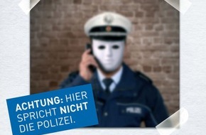 Polizei Mettmann: POL-ME: "Schockanruf"- Sohn vereitelt Trickbetrug - Velbert - 2212053