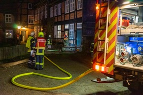 FW Flotwedel: Brand im Kloster - Löschzug Wienhausen probt den Ernstfall