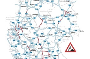 ADAC: Lebhafter Reiseverkehr auf Deutschlands Autobahnen / ADAC Stauprognose für 28. bis 30. Mai