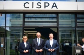 CISPA - Helmholtz-Zentrum für Informationssicherheit: Bundeskanzler Friedrich Merz zu Gast am CISPA