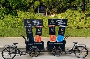 28 BLACK: Der Sommer ist fruchtig bei 28 BLACK / Energy Drink 28 BLACK mit dem Fahrrad auf Tour (FOTO)