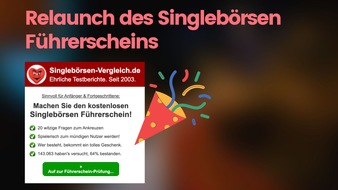 Compado GmbH: 20 Jahre Singlebörsen-Vergleich.de: Jubiläum, Unternehmensübernahme und ein innovativer Relaunch