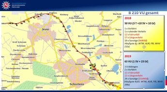 Polizeiinspektion Wilhelmshaven/Friesland: POL-WHV: Unfallschwerpunkt B210