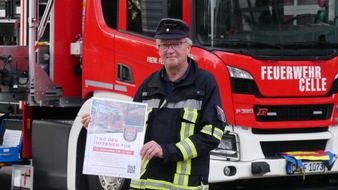 Freiwillige Feuerwehr Celle: FW Celle: Großer Tag der offenen Tür bei der Celler Feuerwehr - Feuerwehr zum Anfassen und Ausprobieren! / Samstag 10. September vom 10 - 17 Uhr / Rallye für jedermann - Hauptgewinn: Rundflug über Celle